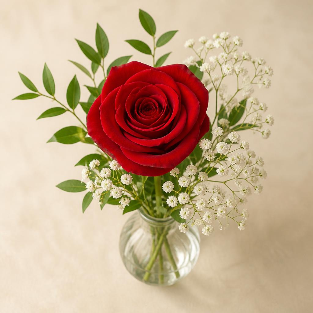 Single Rose Bud Vase