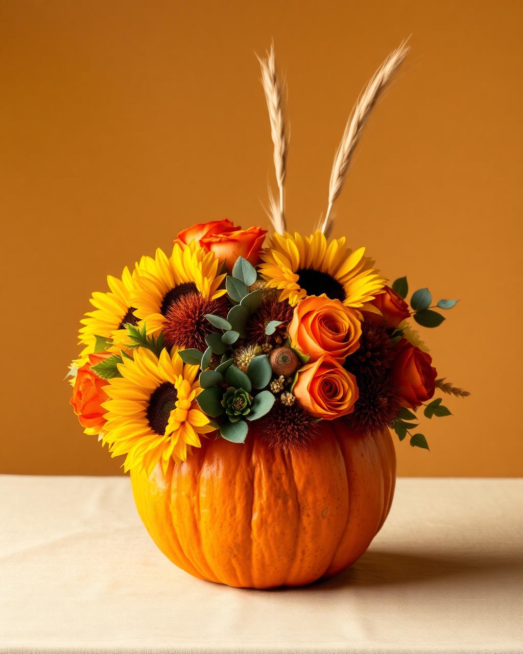 Pumpkin Patch — hand-arranged wild flowers for delivery in Dalton, GA