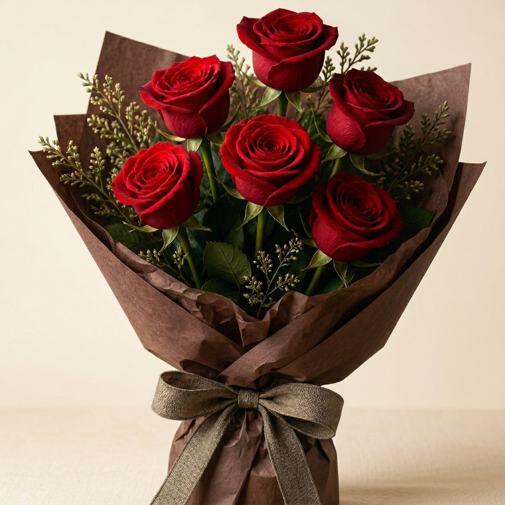 Half Dozen Roses