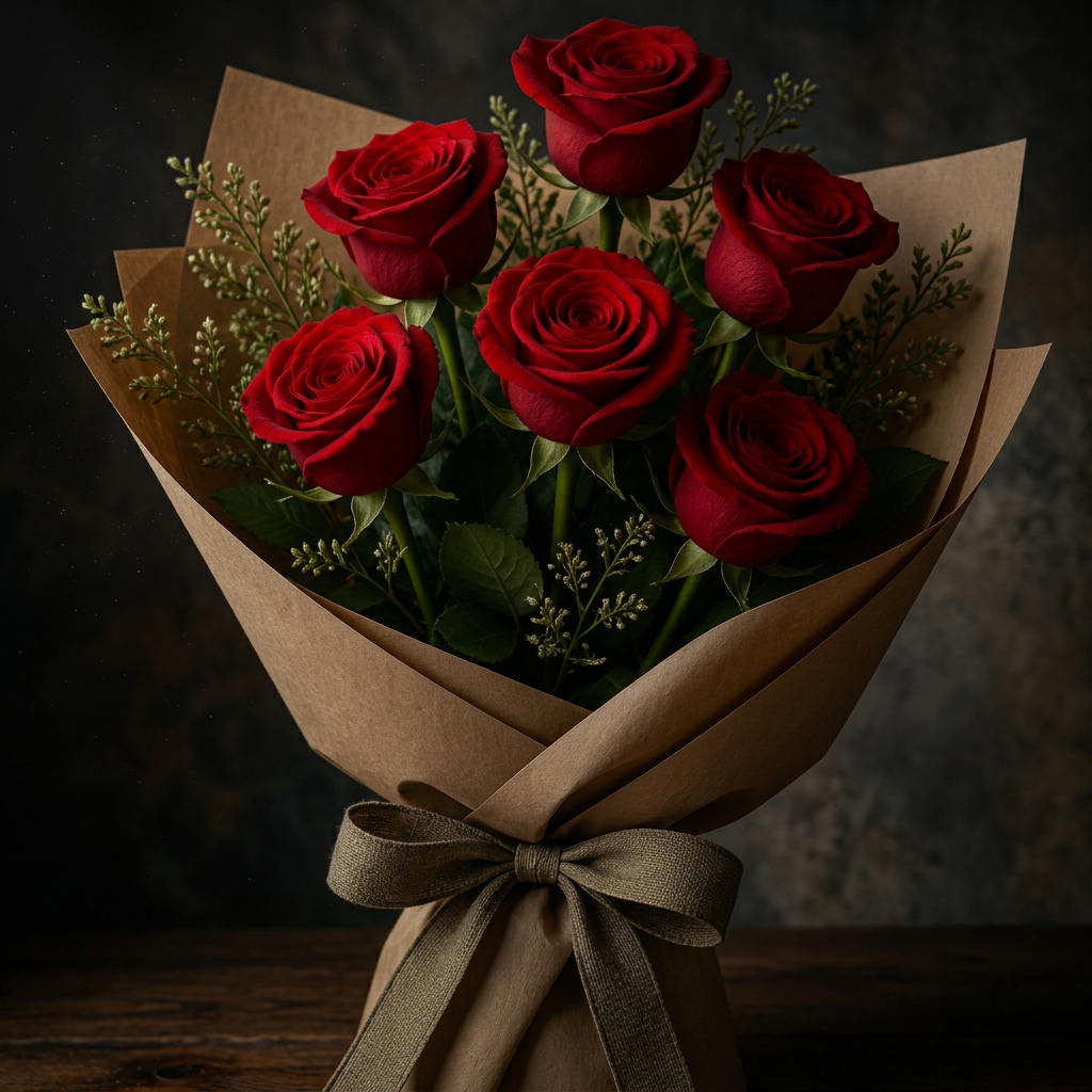 Half Dozen Roses