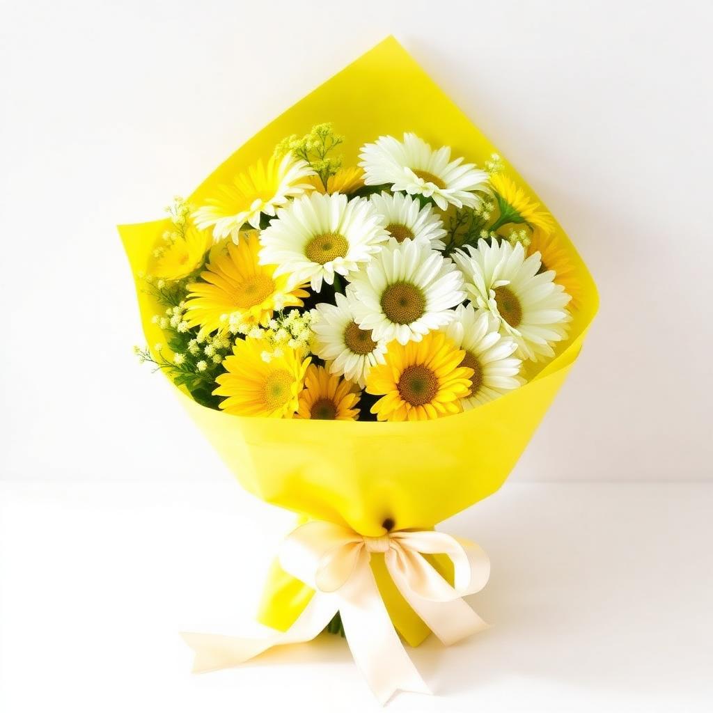 Lemon Drop — hand-arranged wild flowers for delivery in Dalton, GA