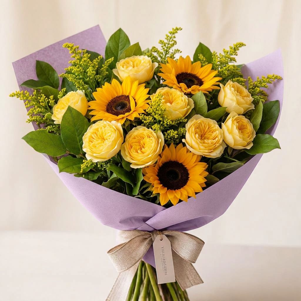 Golden Hour — hand-arranged bold flowers for delivery in Dalton, GA