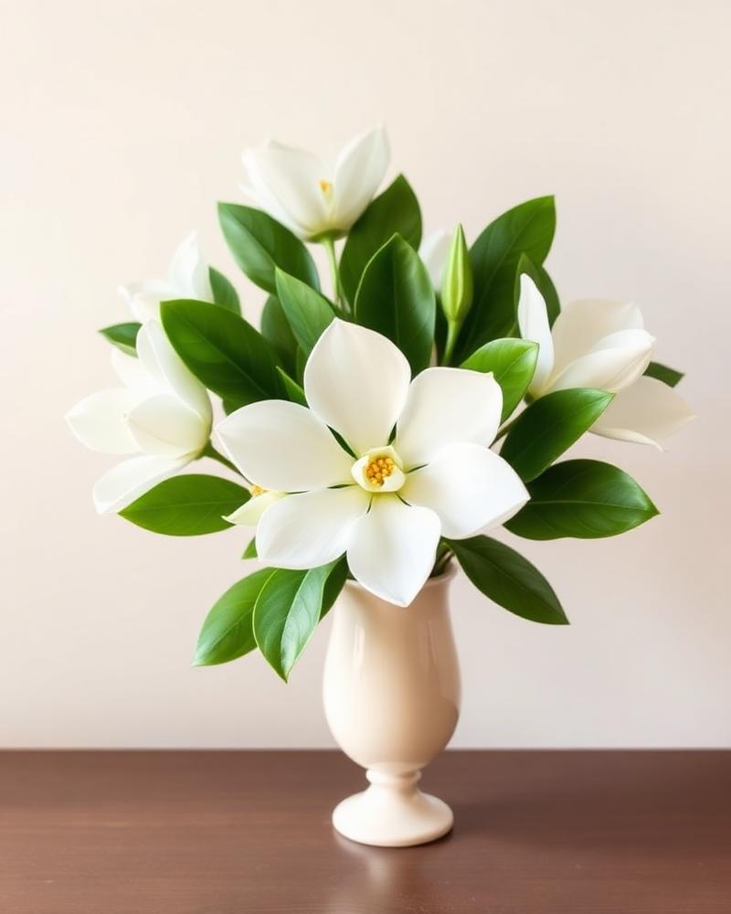 Magnolia Grace — silk flower arrangement by Alive Expressions, Dalton, GA