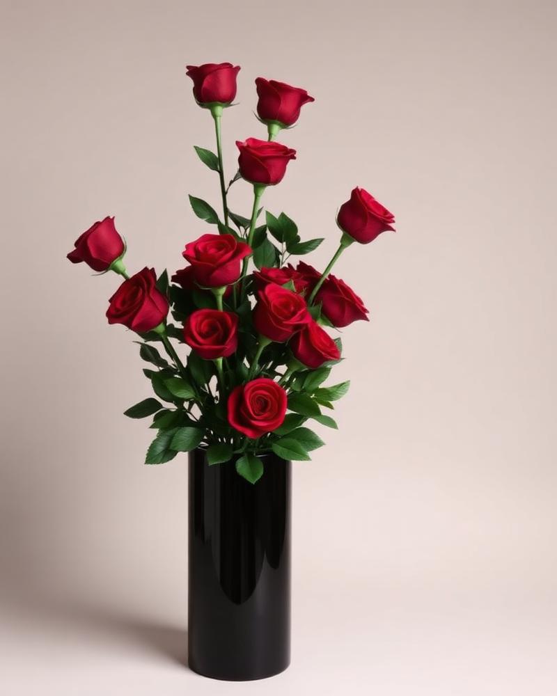Eternal Red Roses — silk flower arrangement by Alive Expressions, Dalton, GA