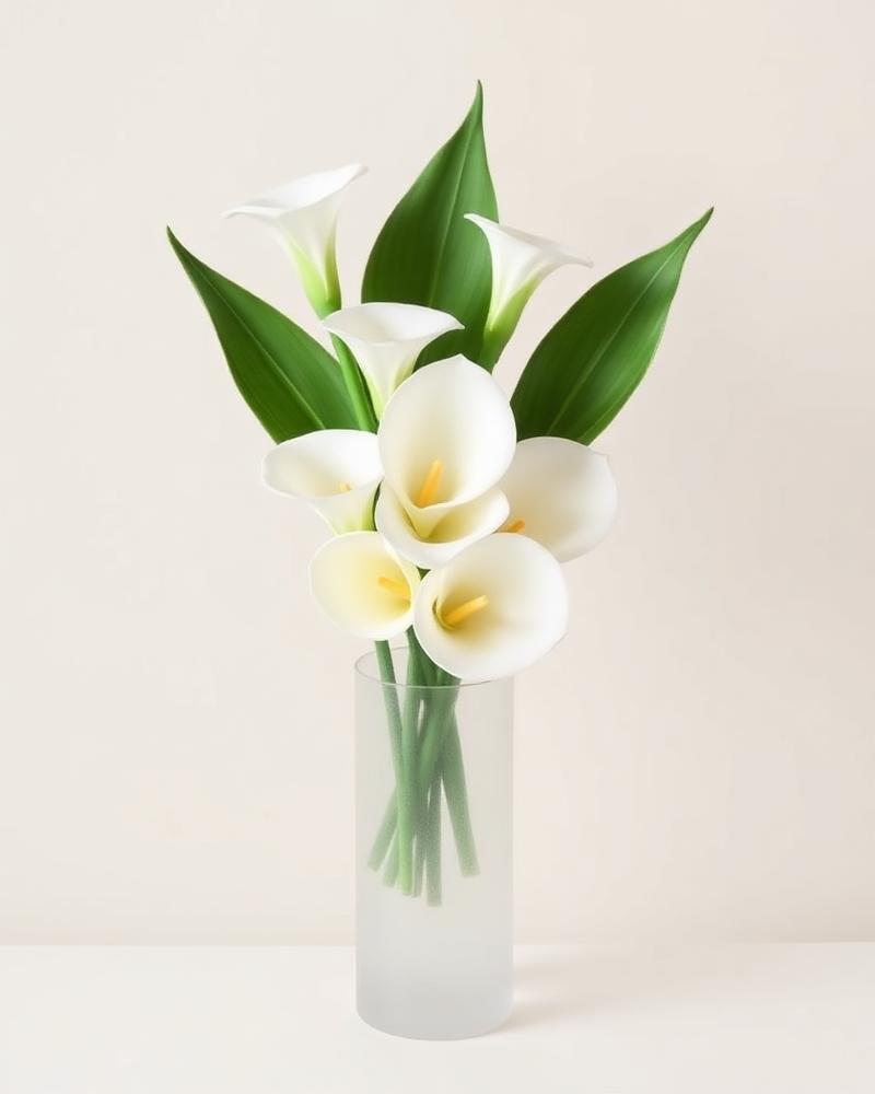 Calla Elegance — silk flower arrangement by Alive Expressions, Dalton, GA