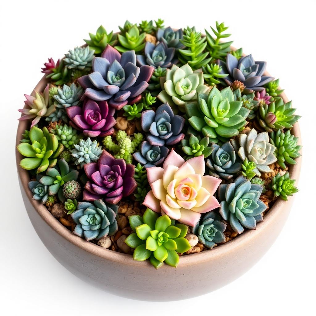 Lush Succulent Garden
