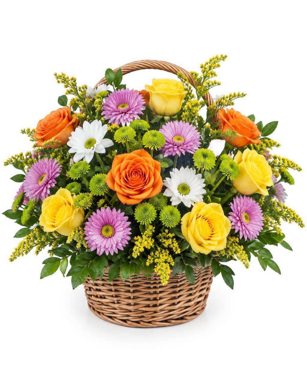 Sweet Tranquility Basket — hand-arranged florist flowers for delivery in Dalton, GA