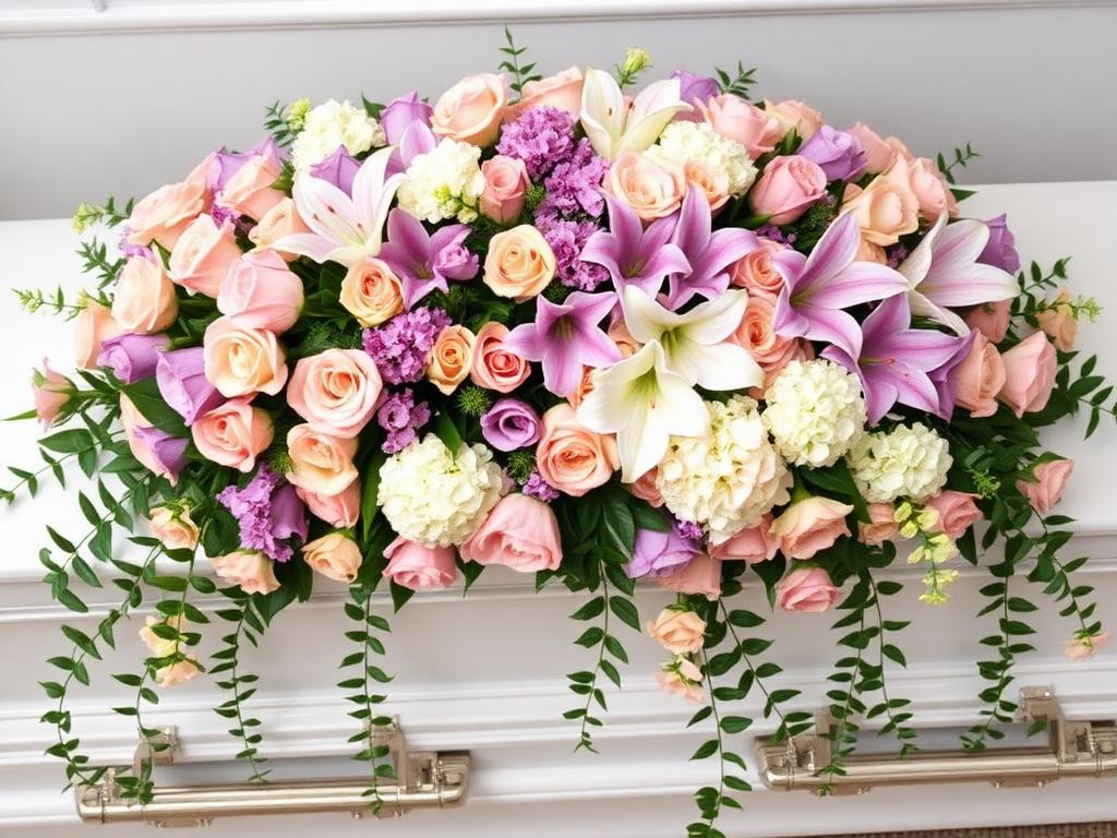 Garden of Grace Casket Spray