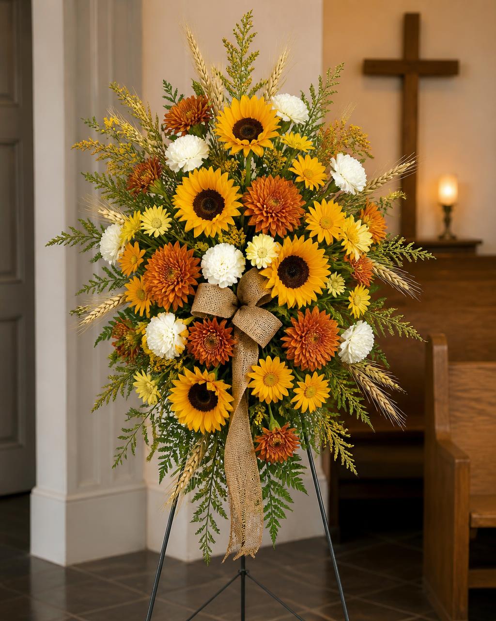 Country Sunshine Standing Spray