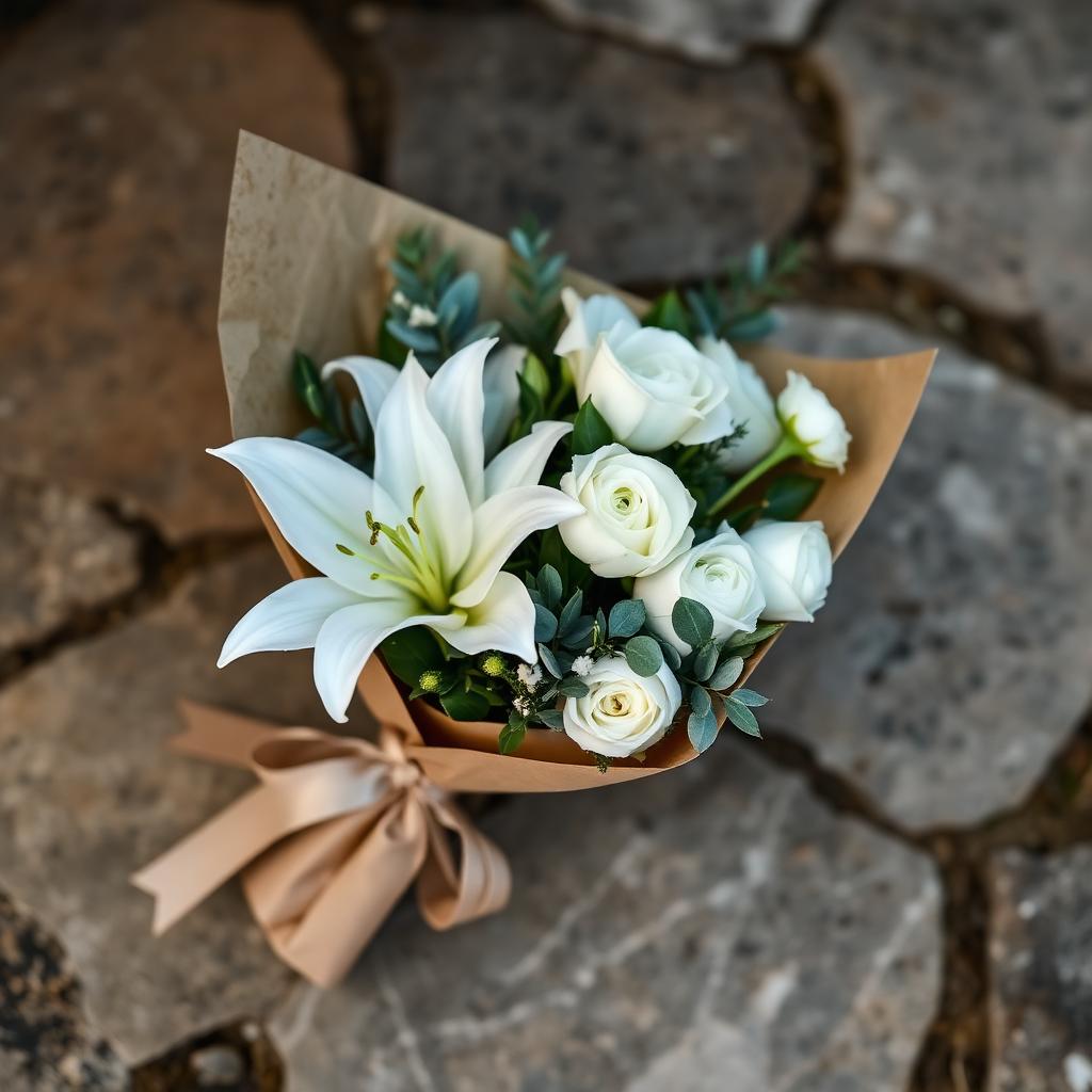Quiet Comfort Wrapped Bouquet