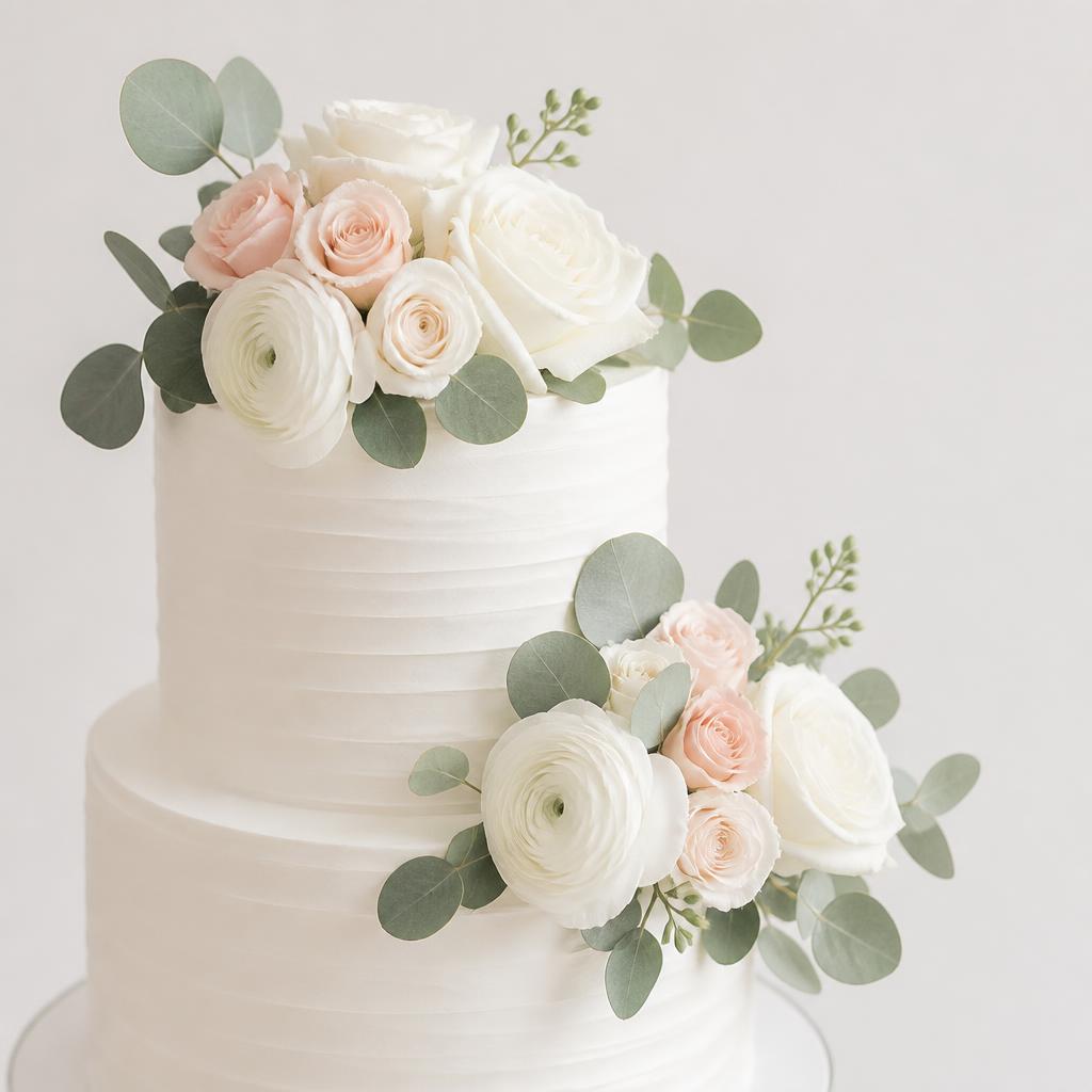 Cake Flowers — hand-arranged wedding flowers for delivery in Dalton, GA